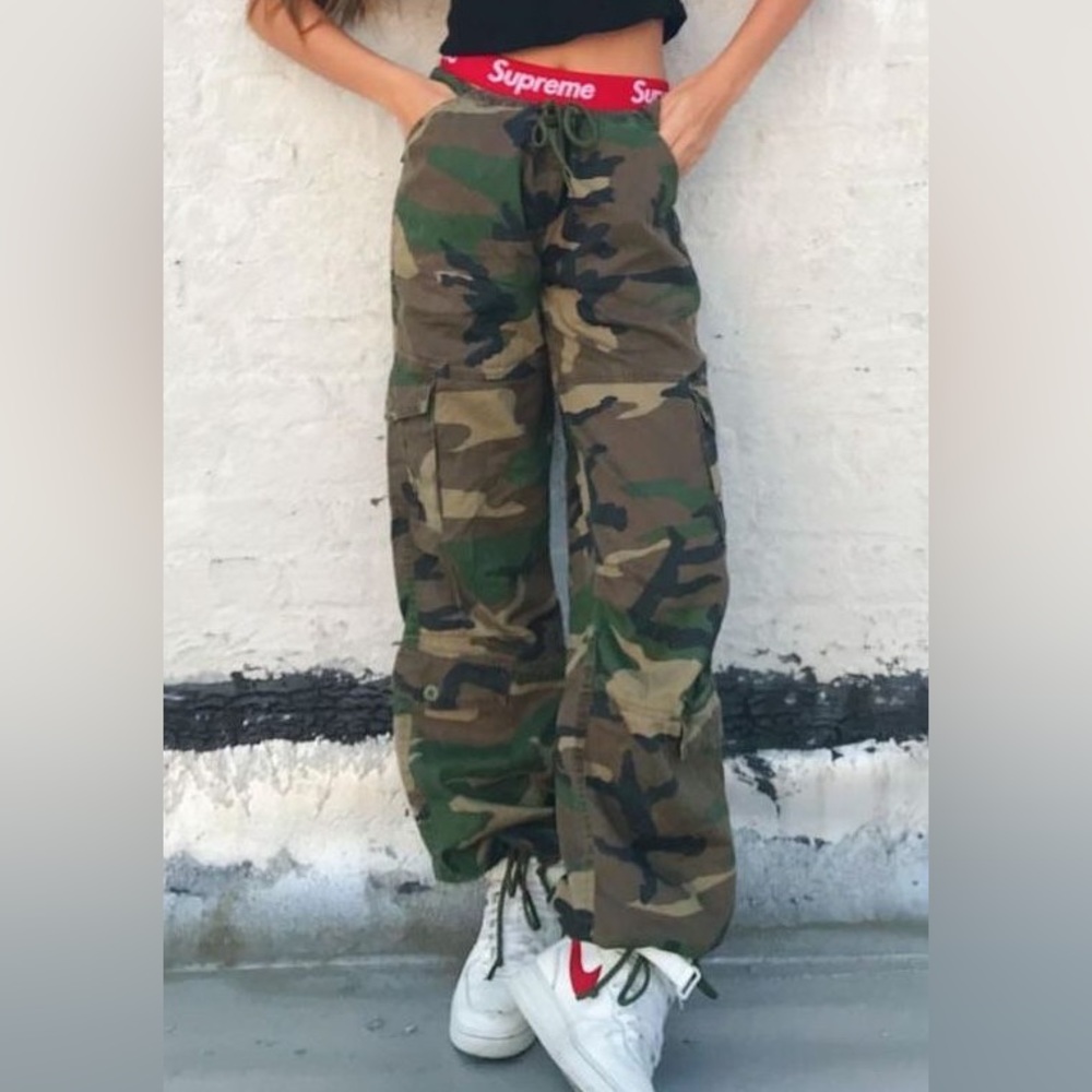 ROTHCO CAMO VINTAGE PARATROOPER FATIGUE PANTS